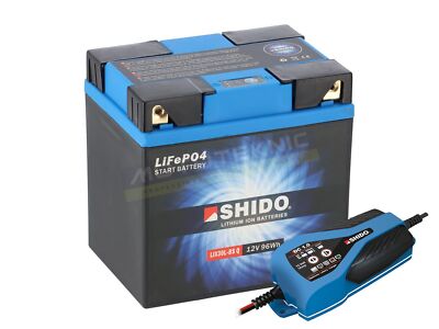 LAVERDA 1200TS Mirage 1981-1981 Shido Lithium Battery Charger