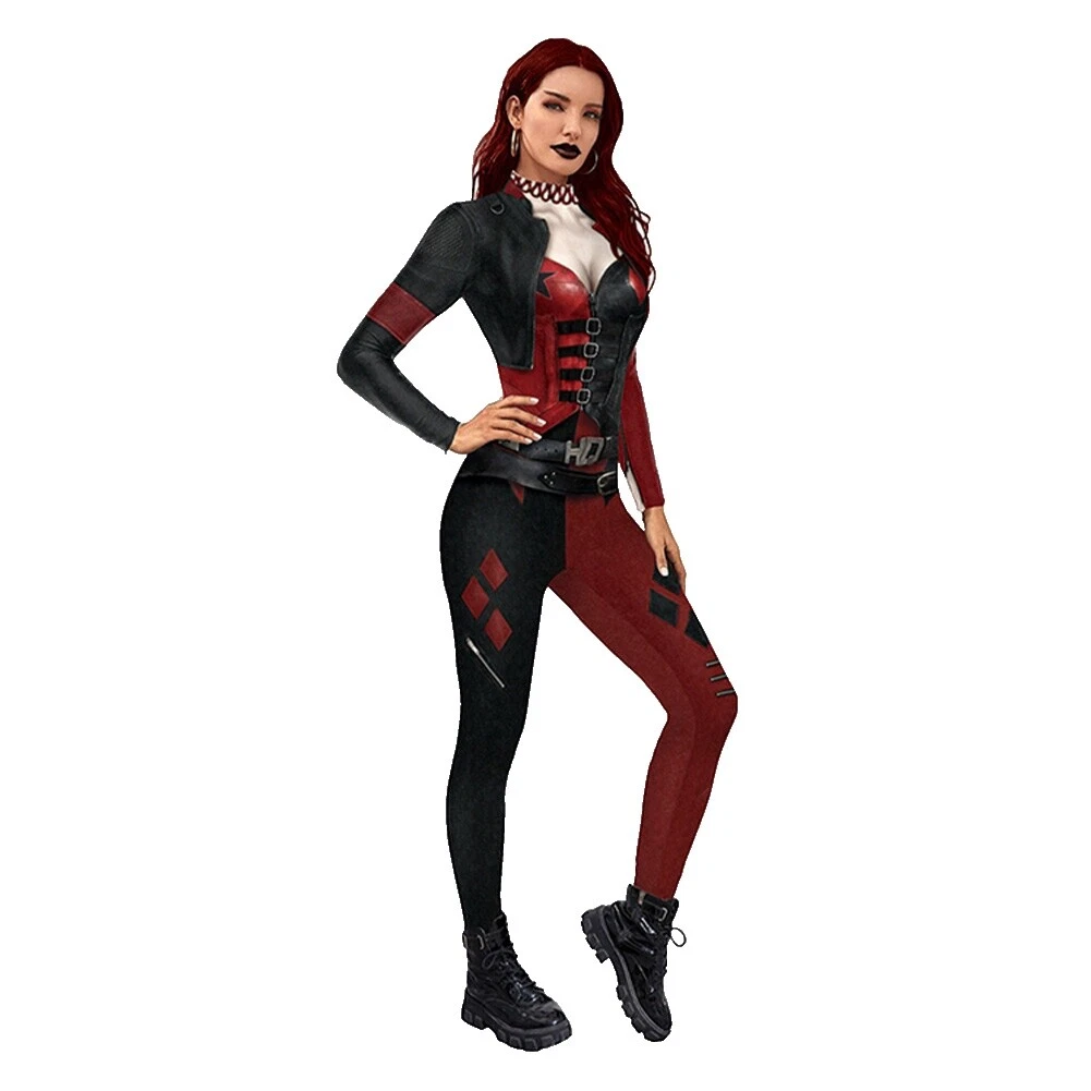 Harley Quinn Complete Outfit Costumes for Girls