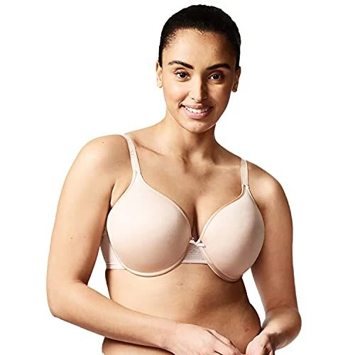 Chantelle Womens C Ideal Back Smoothing Bra, Nude Blush, 34F Tan Size  34DDDD