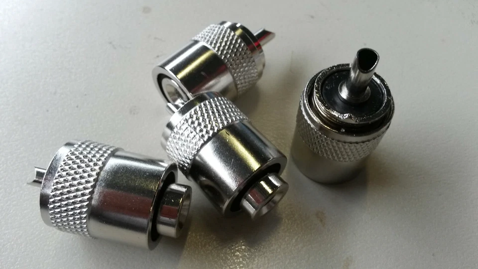 22m FUNK-ANTENNENKABEL RG58U für CB-und AMATEURFUNK +4x PL259 Stecker - Bild 2 von 4