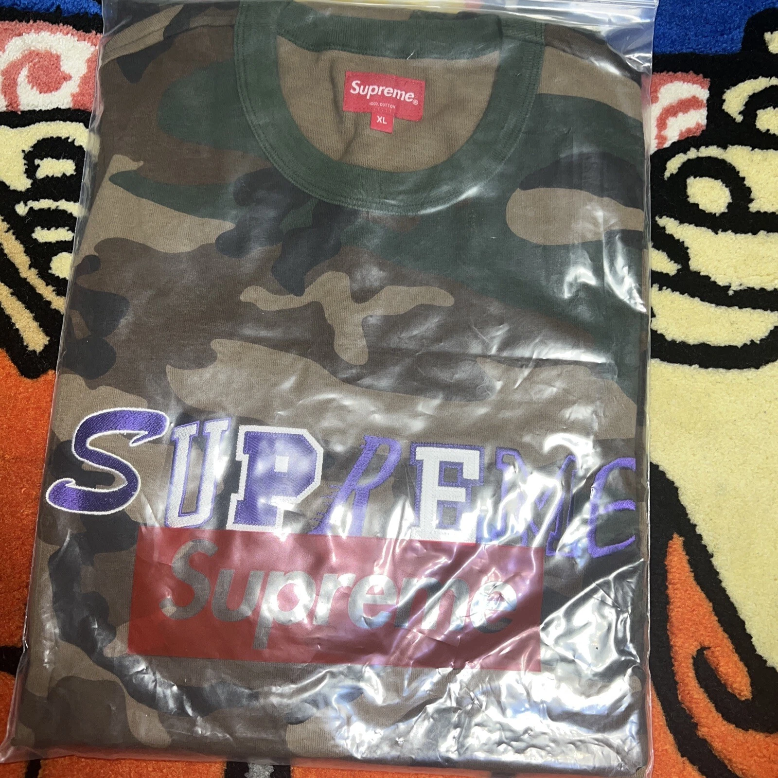 Tee shirt camouflage collage suprême bois neuf !! Jamais porté !! 2020