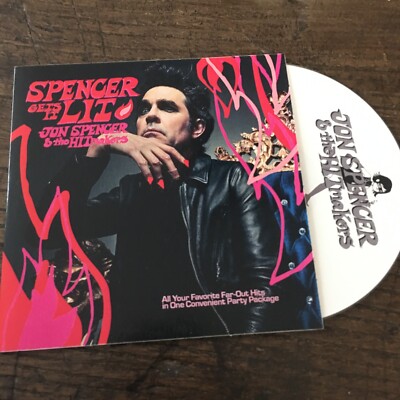 Jon Spencer & The Hitmakers - Spencer Gets It Lit - RARE PROMO CD!!!!!!!!!!!!