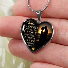 Ideas de regalo de San Valentín - Collar único de novedad romántica - Regalo de esposo y esposa