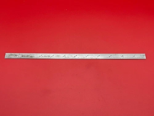Chesterman P760/3  Precision 12" Ruler  RARE!!  display model