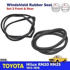 Windshield Rubber Front+Rear Weatherstrip Fits Toyota Hilux RN20 RN25 1972-78