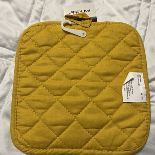 Soporte para olla de algodón True Living Girasoles oro amarillo/(agua/blanco/amarillo) - Imagen 3 de 4
