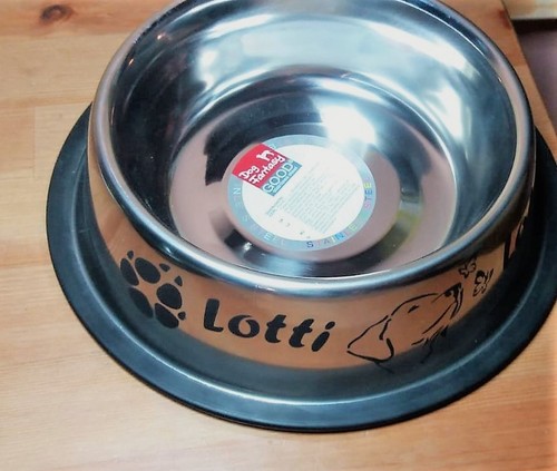 Edelstahl Futternapf 1,5Liter mit Logo Hunderasse und Name Gravur Handerbeit - Bild 10 von 12