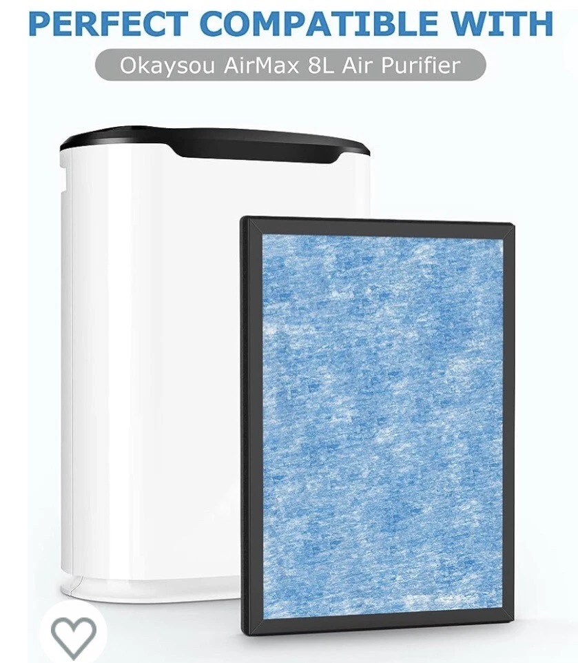Okaysou AirMax 8L air purifier 3 in 1 Blue Ultra Filter High Grade
