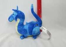 FAO Schwarz Toys R Us Blue Dragon Plush Stuffed Animal 8" Mythical Creature