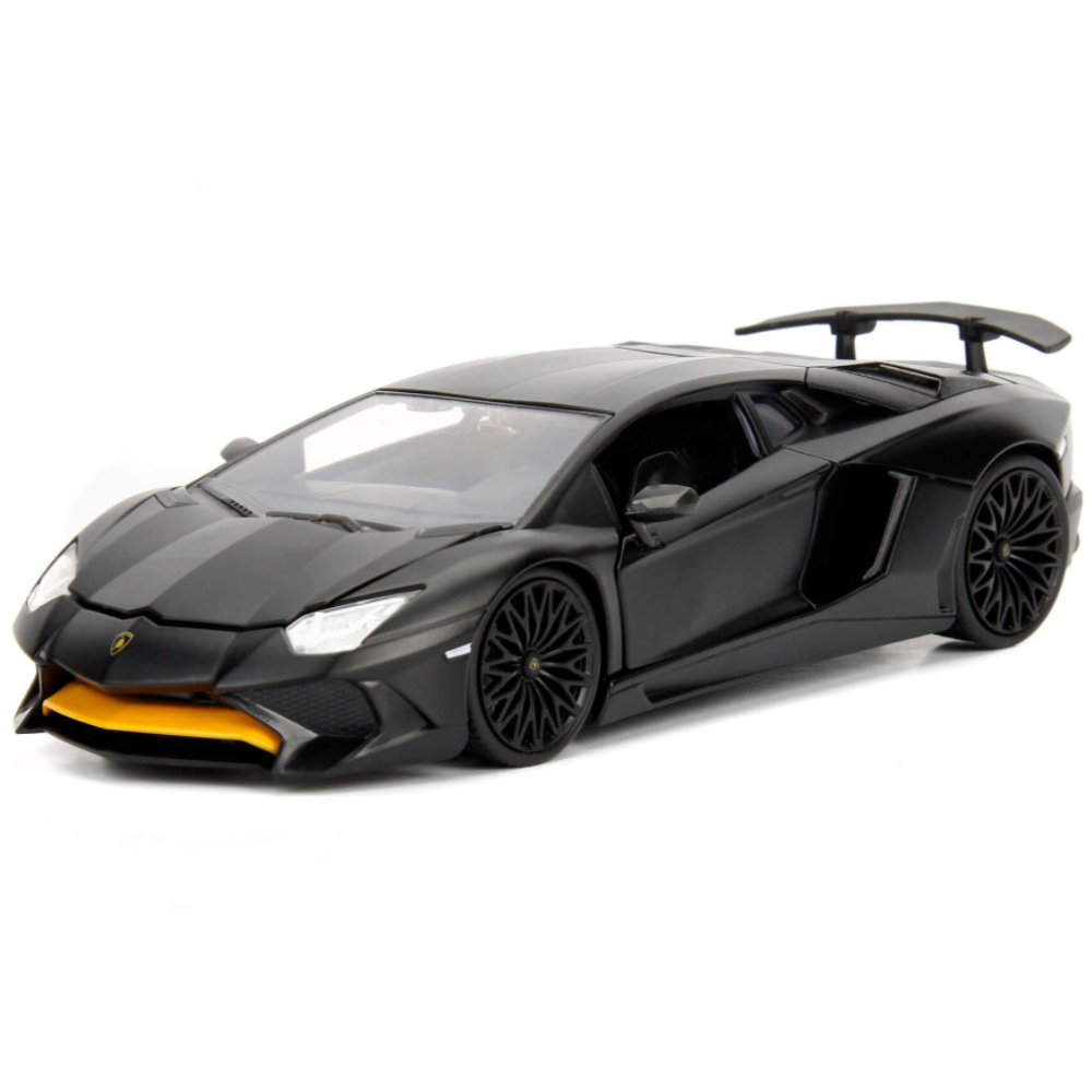 Lamborghini Aventador S ミニカー JADA HYPER SPEC LAMBORGHINI AVENTADOR SV RED 1:24 DIECAST MODEL