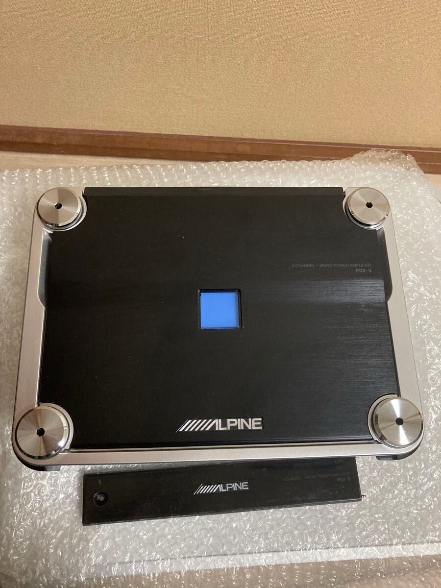 Alpine PDX-5 Car Audio Digital Power Amplifier 150W x 4ch.+600W x