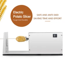 Electric Potato Tower Chips Spiral Machine Twister Cutter Stainless Steel French