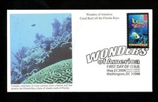 US FDC #4042 Mystic 2006 Washington DC Coral Reef Florida Keys