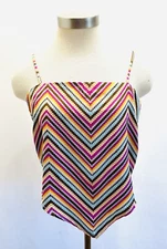 NWT SO GOODS FOR LIFE Juniors Sleeveless Pullover Square Neck Cropped Top Size L