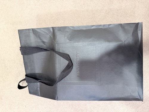 authentic Niki Yves Saint Laurent handbag denim medium NWT box and receipt - 第 12/12 張圖片