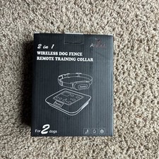 Aweec Wireless Dog Fence Remote Training Collar for 2 Dogs