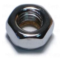 8mm-1.0 Chrome Class 6 Nylon Insert Lock Nuts (10 pcs.)