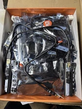 Lot of 12 Riser Card PCI-E 1x 16x, 8 Splitter Cables & 8 Fans