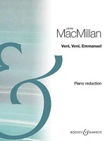 James Macmillan | Veni, Veni, Emmanuel | Taschenbuch | Englisch (2018) | 80 S.