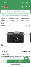 Fujifilm X-T50 Mirrorless Camera 40.2MP