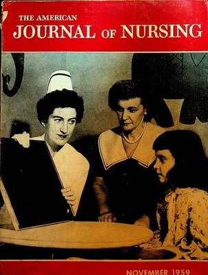 American Journal of Nursing Magazine November 1959 Peritoneal Dialysis
