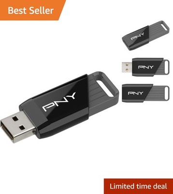 256GB Attaché X USB 3.2 Gen 1 Flash Drive, Advanced Performance Up to 130MB/s...