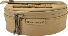 Vortex GlassP Pro Zipper Pouch, Large, Tan, 3.0in,4.1 oz., GP-LPOUCH-T