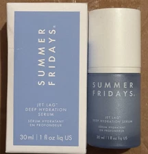 Summer Fridays Jet Lag Deep Hydration Serum 1 oz 30 ml Full Size NIB