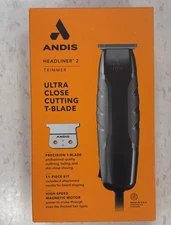 Andis LS-3 Headliner 2 Trimmer Kit | T-Blade | 11-Piece Grooming Set – New