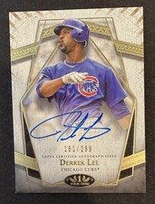 2022 Topps Tier One - Prime Performers Autographs Derrek Lee #PPA-DL /299 (AU)