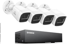 SANNCE 5IN1 8CH 1080P Lite DVR Outdoor 2MP HD CCTV Home Security Camera System