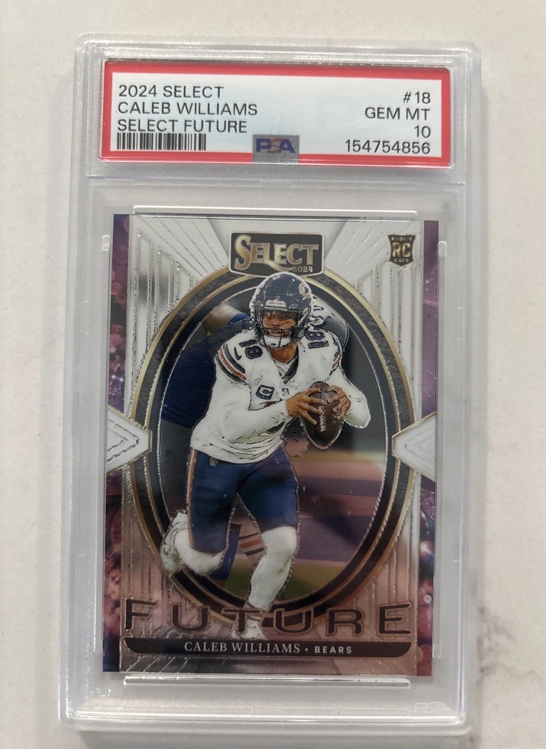 Caleb Williams Panini Select Future #18 Base