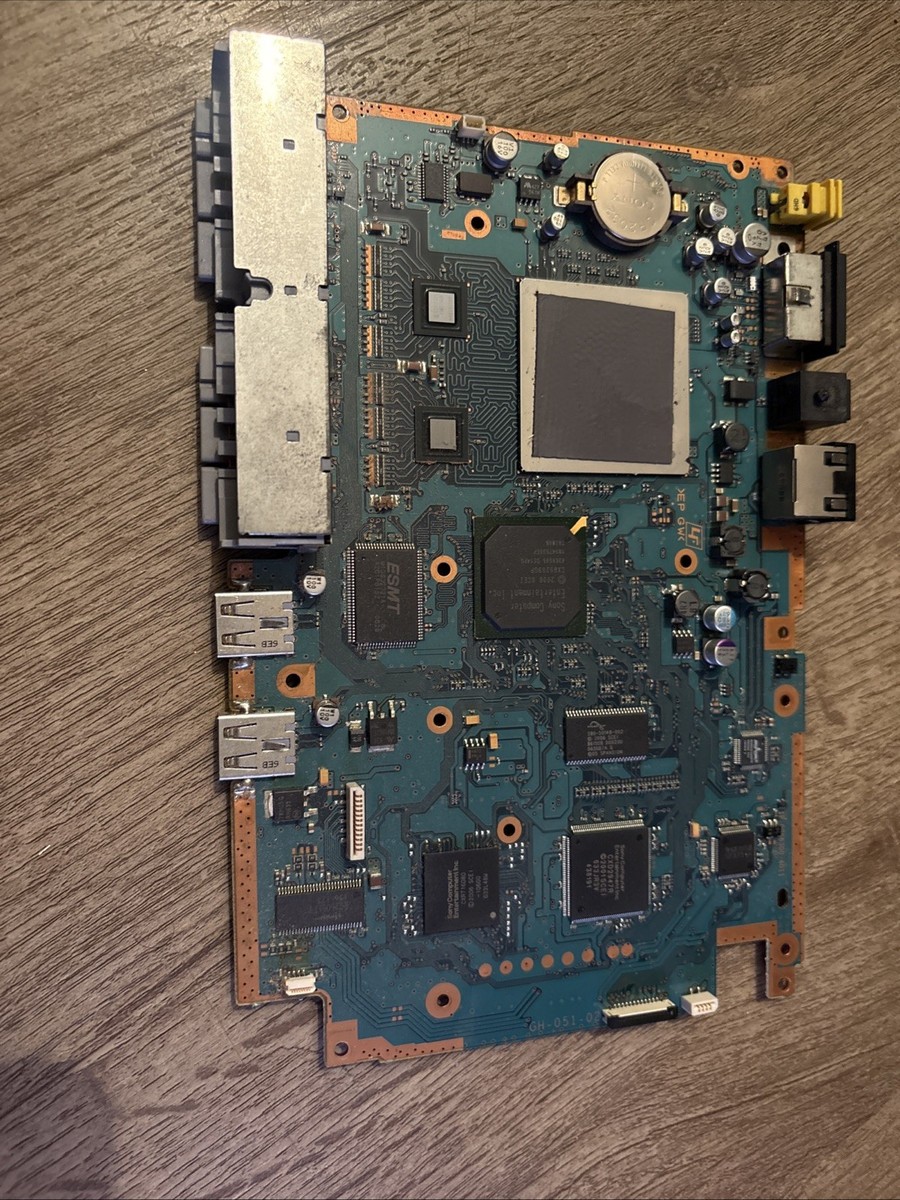 OEM Sony PS2 Slim Silver Motherboard Clean GH-051-02 Tested And