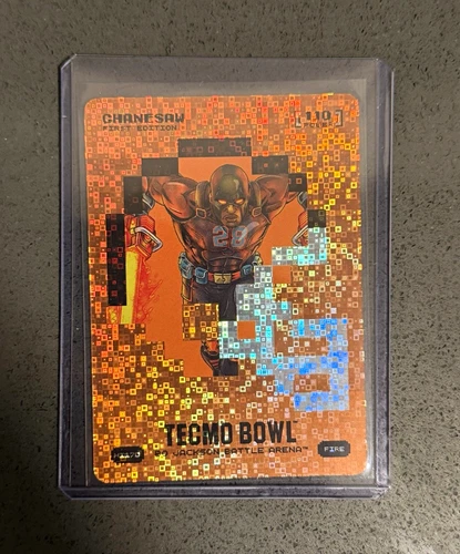 HitH Techmo Bowl Bo Jackson FIRE Chainsaw Jackson Battle Arena