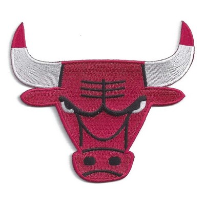 Chicago Bulls Alternate Logo Iron On NBA Patch