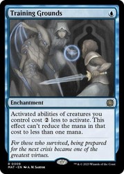 Training Grounds (Foil) - March of the Machine: The Aftermath