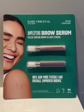 Babe Original Amplifying Brow Serum 2 Bottles 2 x 3ml 6 Month NIB New