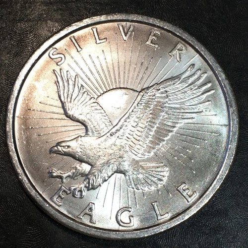 1oz Silver Bullion Classic Sunshine Minting Silver Eagle WE COMBINE SHIP #R828