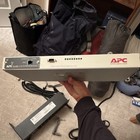 APC MasterSwitch Power Distribution Unit 8-Outlet Rackmount PDU Beige — photo 1