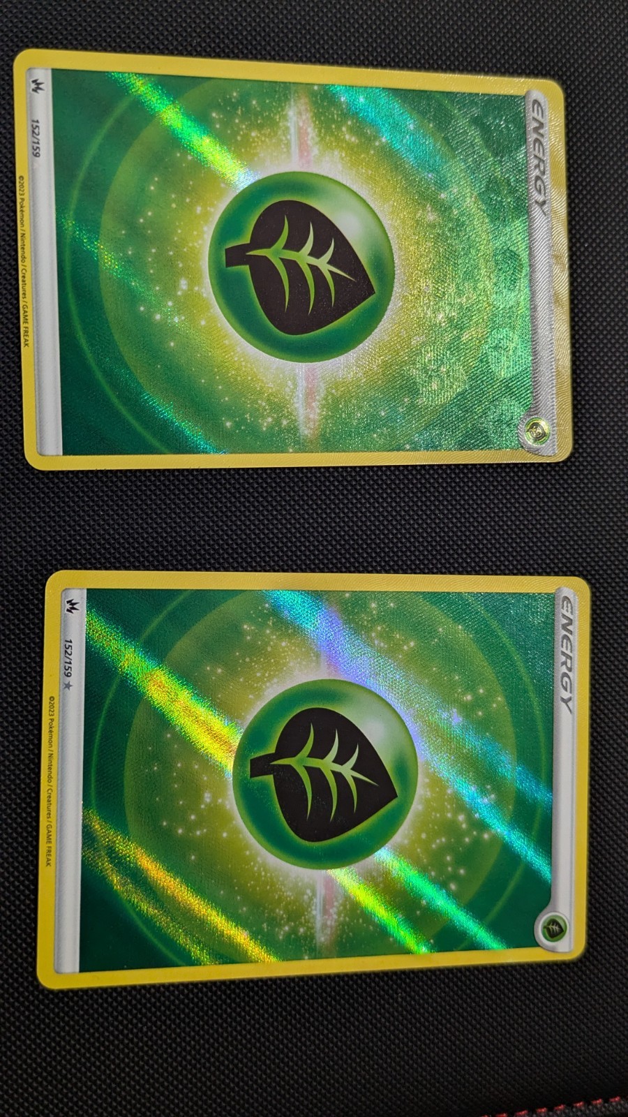1x Grass Energy (Texture Full Art) Ultra Rare Crown Zenith 152/159 NM
