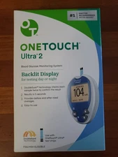 OneTouch Ultra2 Blood Glucose Monitoring System NIB Exp.12-31-2029