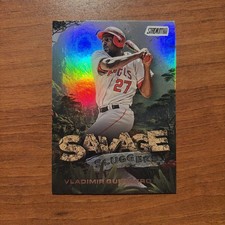 2025 Topps Stadium Club - Savage Sluggers Vladimir Guerrero #SS-16 Angels