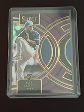 Jack Leiter 2024 Select - Premier Level Purple Prizm #69/99 (RC) - Texas Rangers