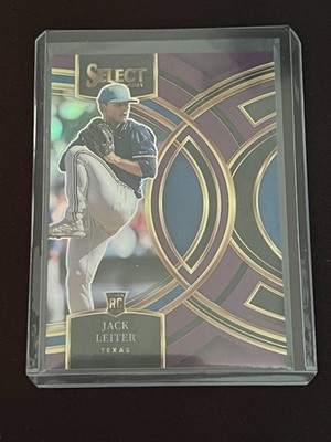 Jack Leiter 2024 Select - Premier Level Purple Prizm #69/99 (RC ...