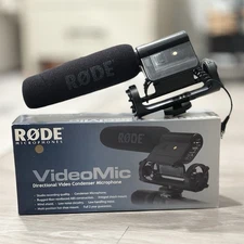 Rode VideoMic - Directional Video Condenser Microphone Clean Working