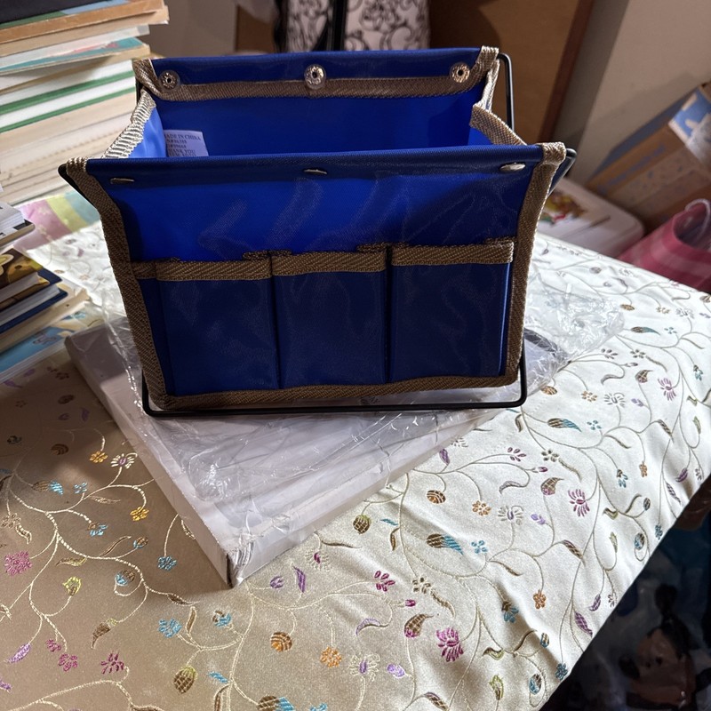 Collapsible Travel Craft Organizer Caddy Storage NEW Multiple Pockets Scrapbook