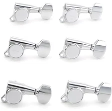 Gotoh SG381-07 MG Locking Tuners - 6 In-line Right-handed, Chrome