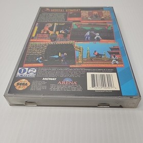 Mortal Kombat (Sega CD, 1994) With Manual
