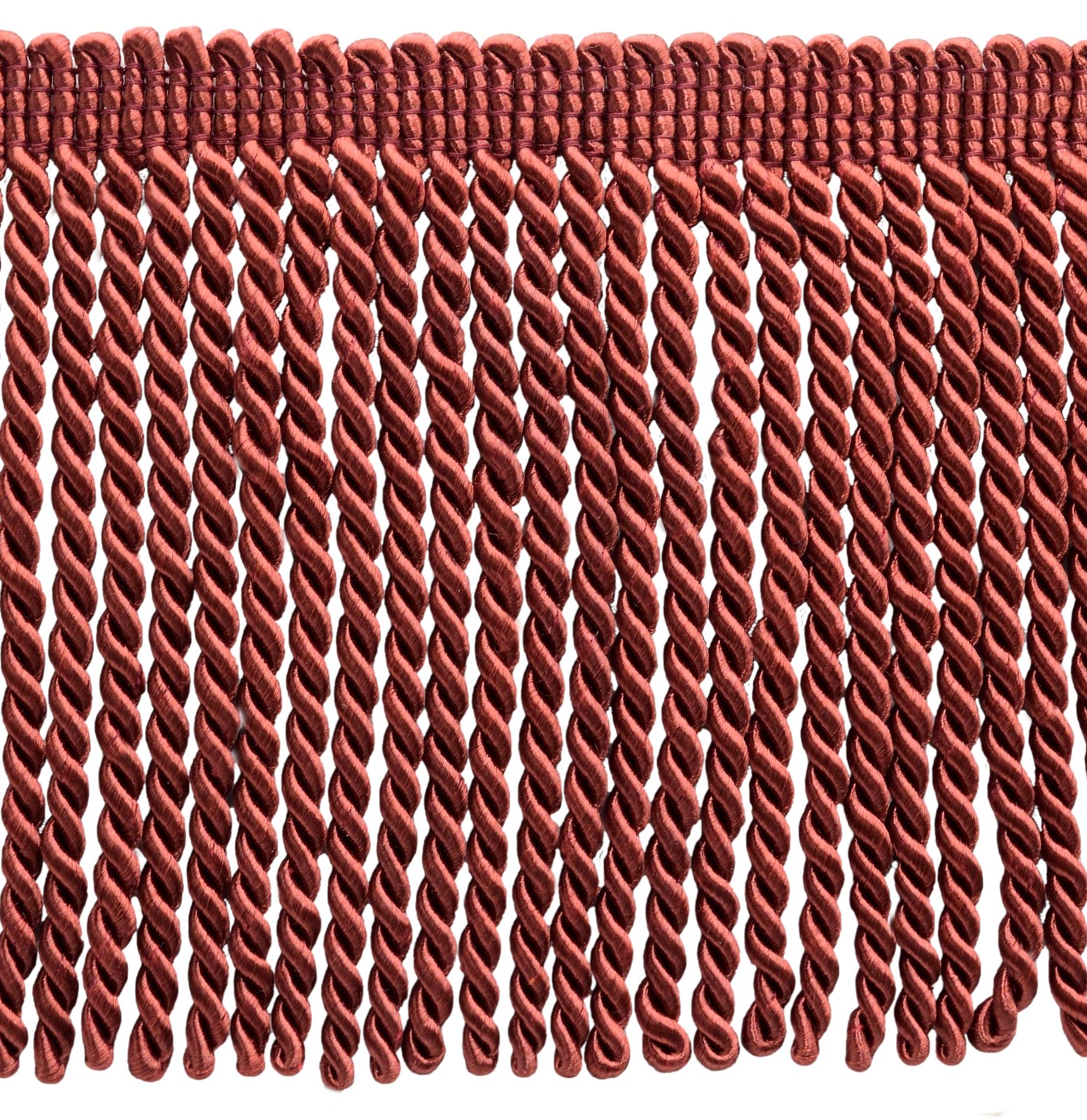 DÉCOPRO 6"" Decorative Bullion Fringe Trim, Traditional Satiny Finish [27 Yards]