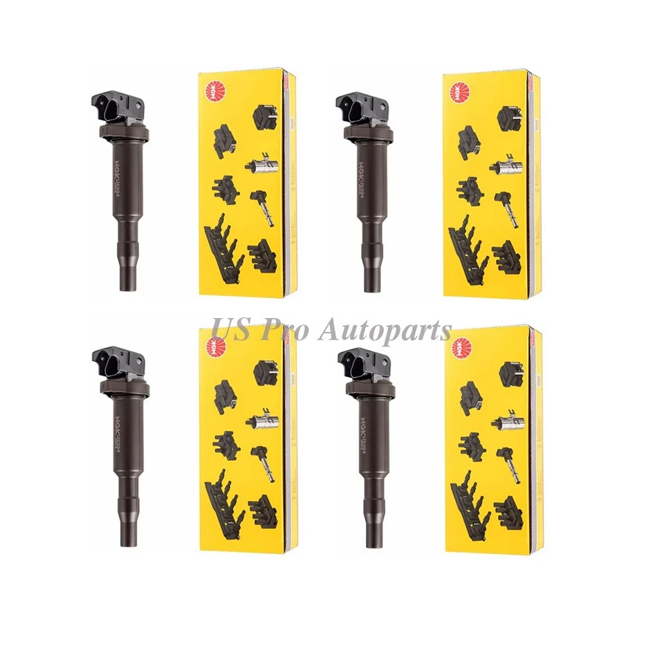 Para Mini Cooper Countryman 1,6 L 2007-2016 12130148594 4x bobinas de encendido OEM NGK Foto 2 de 4